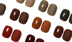 Mocha Coconut Brown Gel Nail Polish
