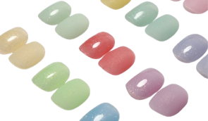 Sugar Bead Rainbow Gel Nail Polish