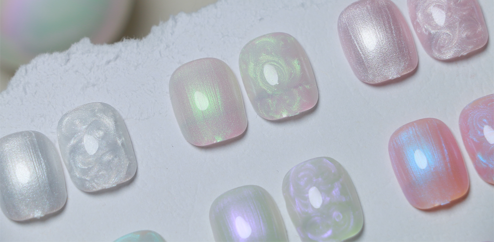 cat eye effect nails
