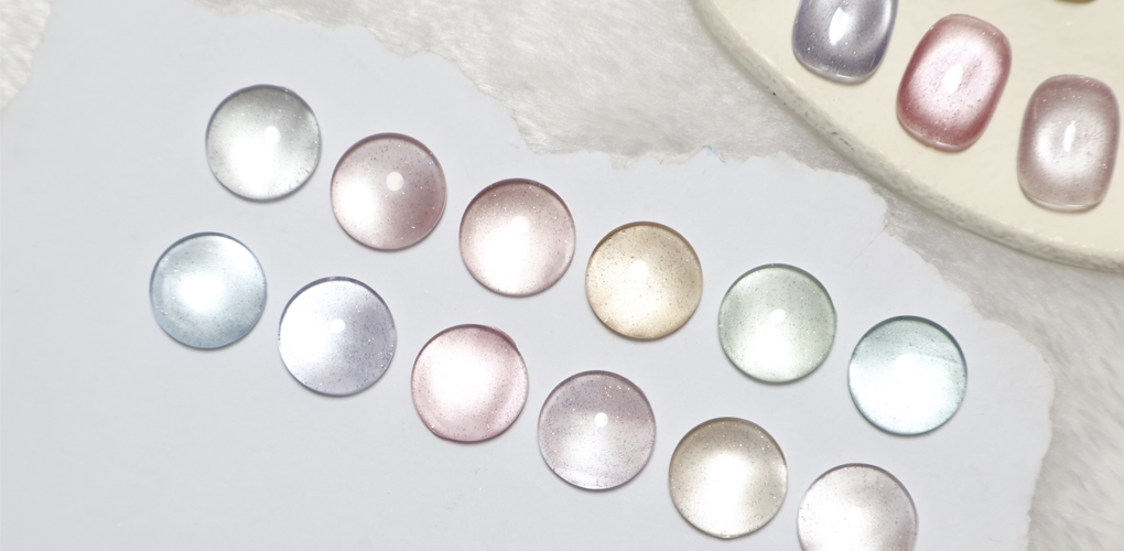 gel nails cat eye magnet
