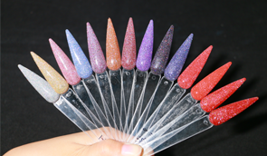 Crushed Diamond Gel Nail Polish