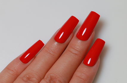 clear gel polish over regular polish