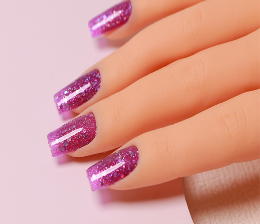 diamond glitter nail polish