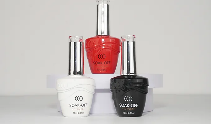 CCO Brand Silver Lid Gel Polish