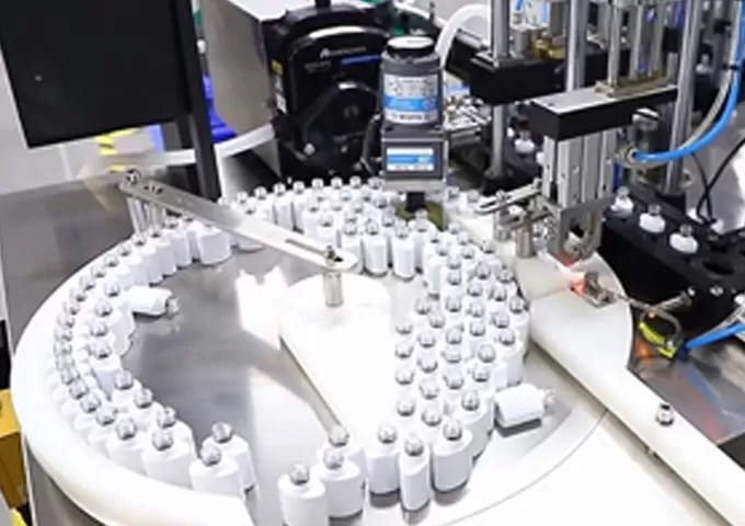 Automatic Gel Polish Filling, Labeling & Printing Process