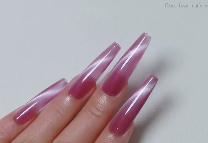 CCO | New Type- Glass Bead Cat Eye Gel Nail Polish– No HEMA, No TPO, No TMPTA
