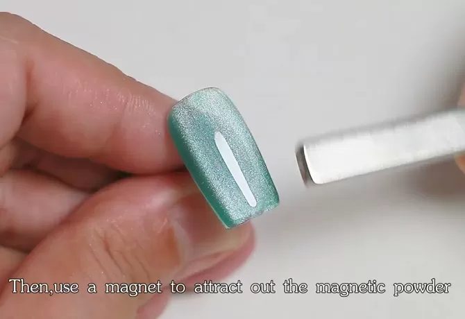 CCO | New Type-Ice Blue Island Cat Eye Gel Nail Polish