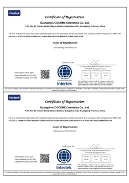 certificates of registration