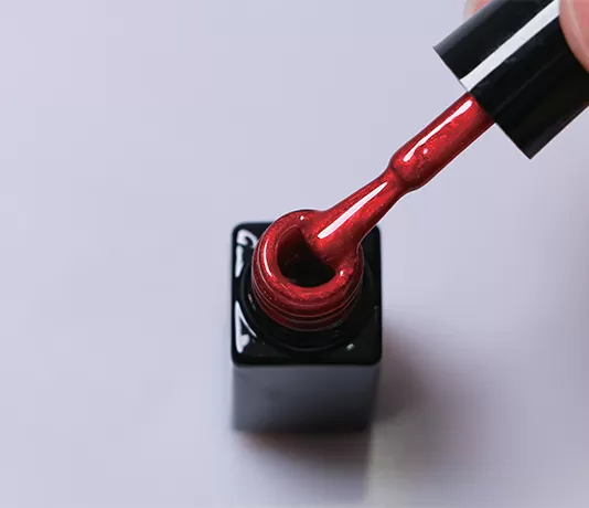  Flame Red Glitter Collection