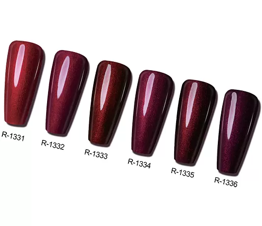  Flame Red Glitter Collection