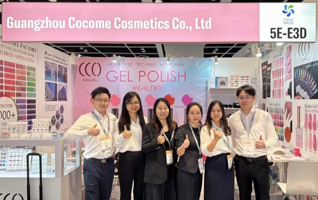 CCO nail gel Exhibition in HongKong CCO nail gel Exhibition in HongKong
