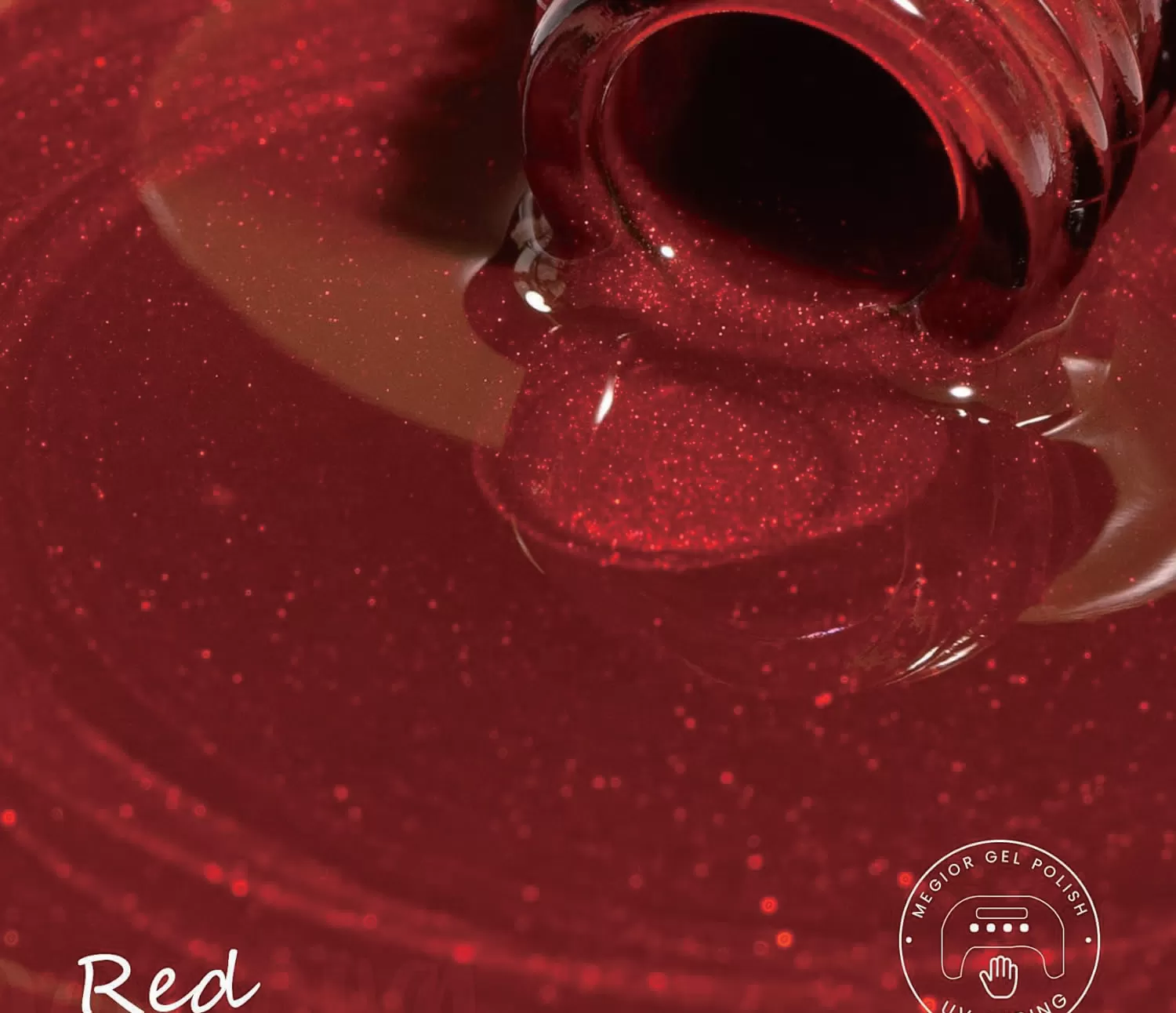 Fiery Red Cat Eye Gel