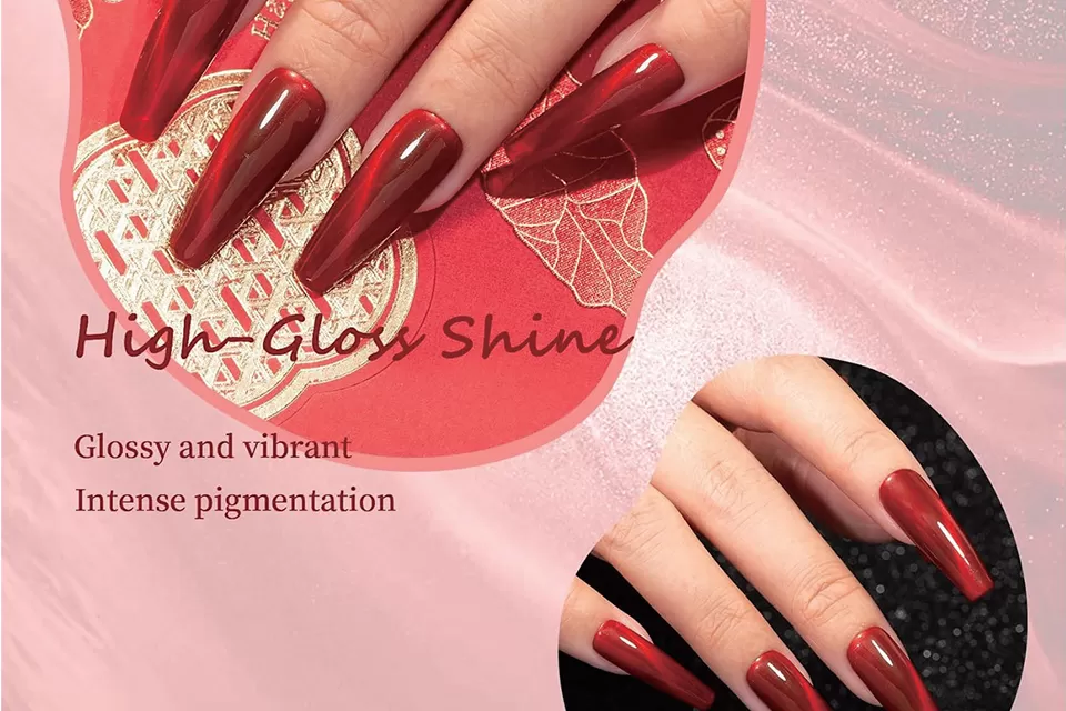 Fiery Red Cat Eye Gel
