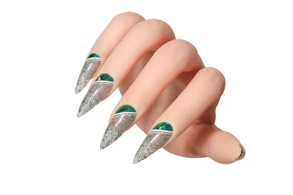 Flashing Glitter Gel