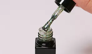 Flashing Glitter Gel