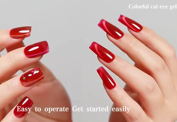 CCO | Neon Party Cat Eye Gel Nail Polish