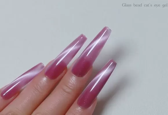 CCO | New Type- Glass Bead Cat Eye Gel Nail Polish– No HEMA, No TPO, No TMPTA