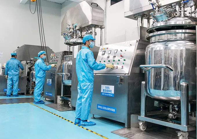 Raw Material to Final Nail Gel Polish Quality Control System